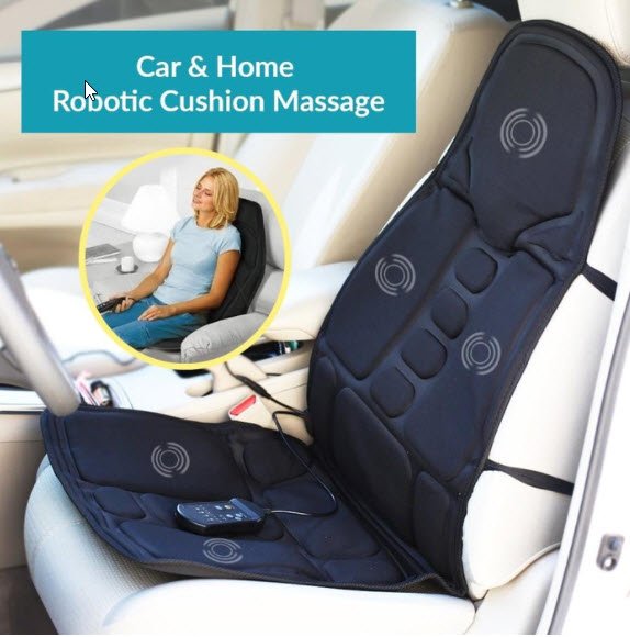 Robotic cushion massage outlet seat